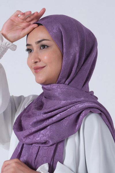 Leylak Beyza Jakar Şal - 7