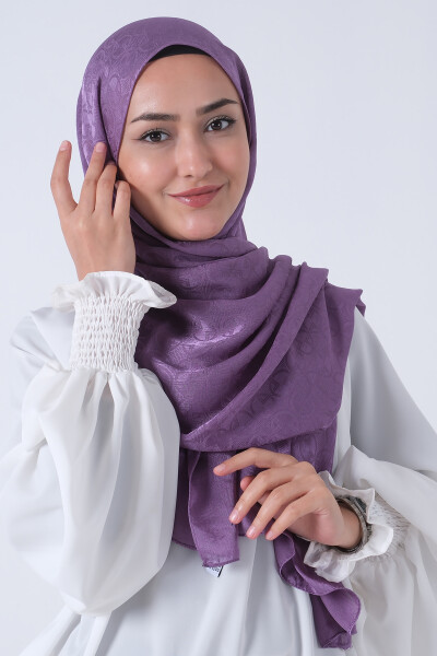 Leylak Beyza Jakar Şal - 1