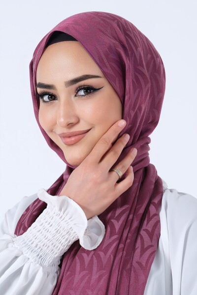 Leylak Ela Jakar Şal - 4