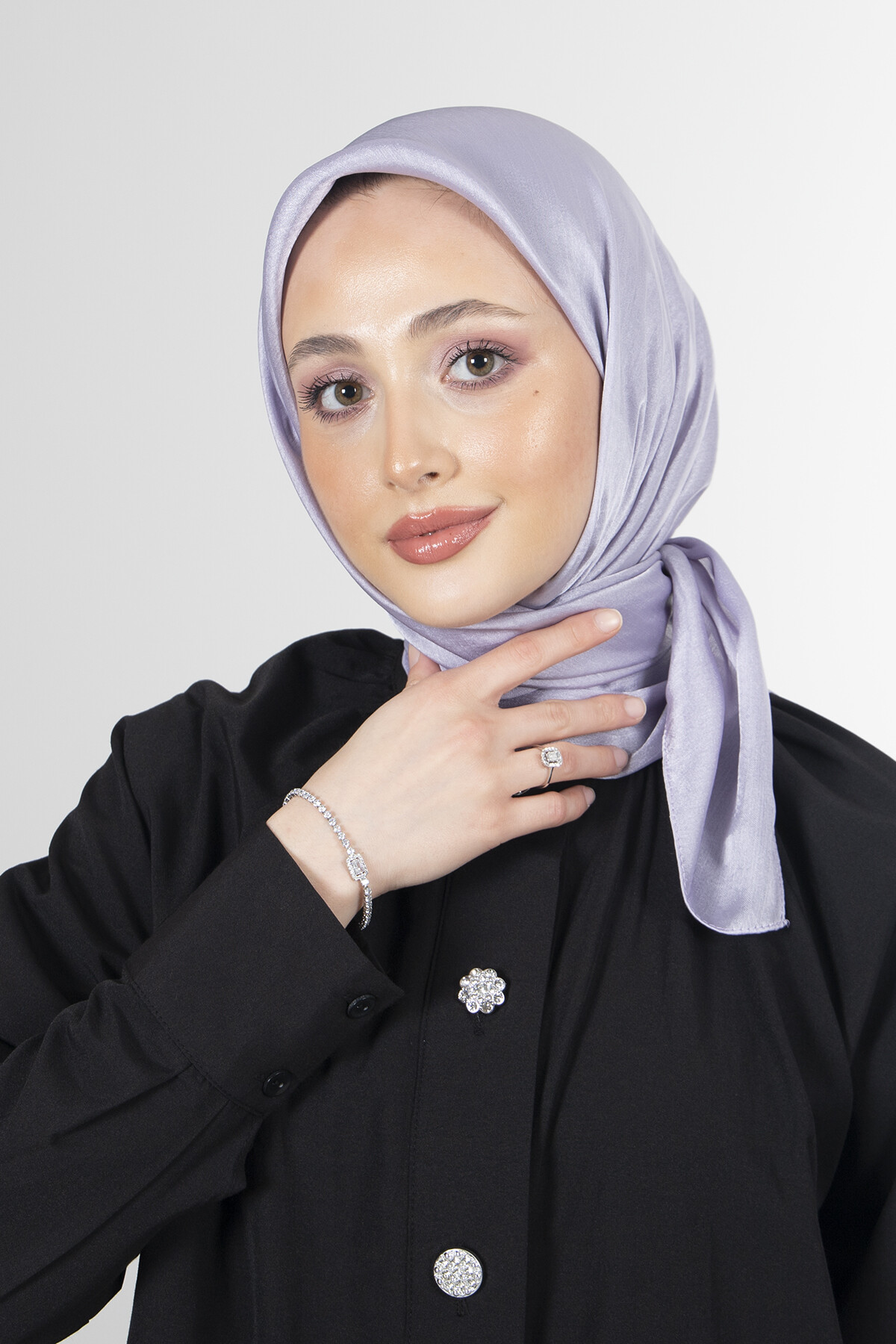 Lila Janjan Eşarp - harem