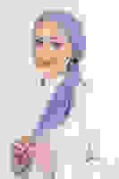 Mavi Brisa Vual Eşarp Mavi