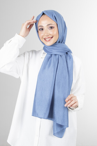 Mavi Brisa Vual Şal - harem