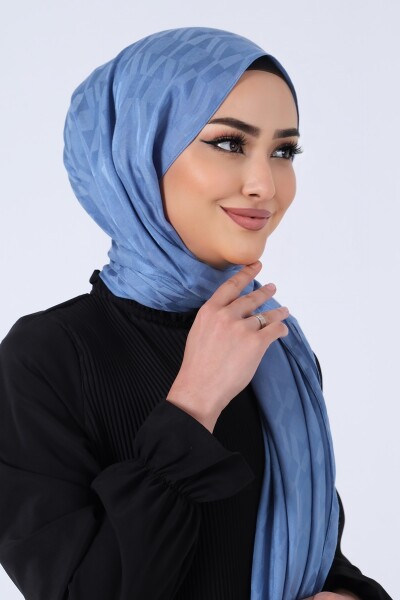 Mavi Esila Jakar Şal - 3