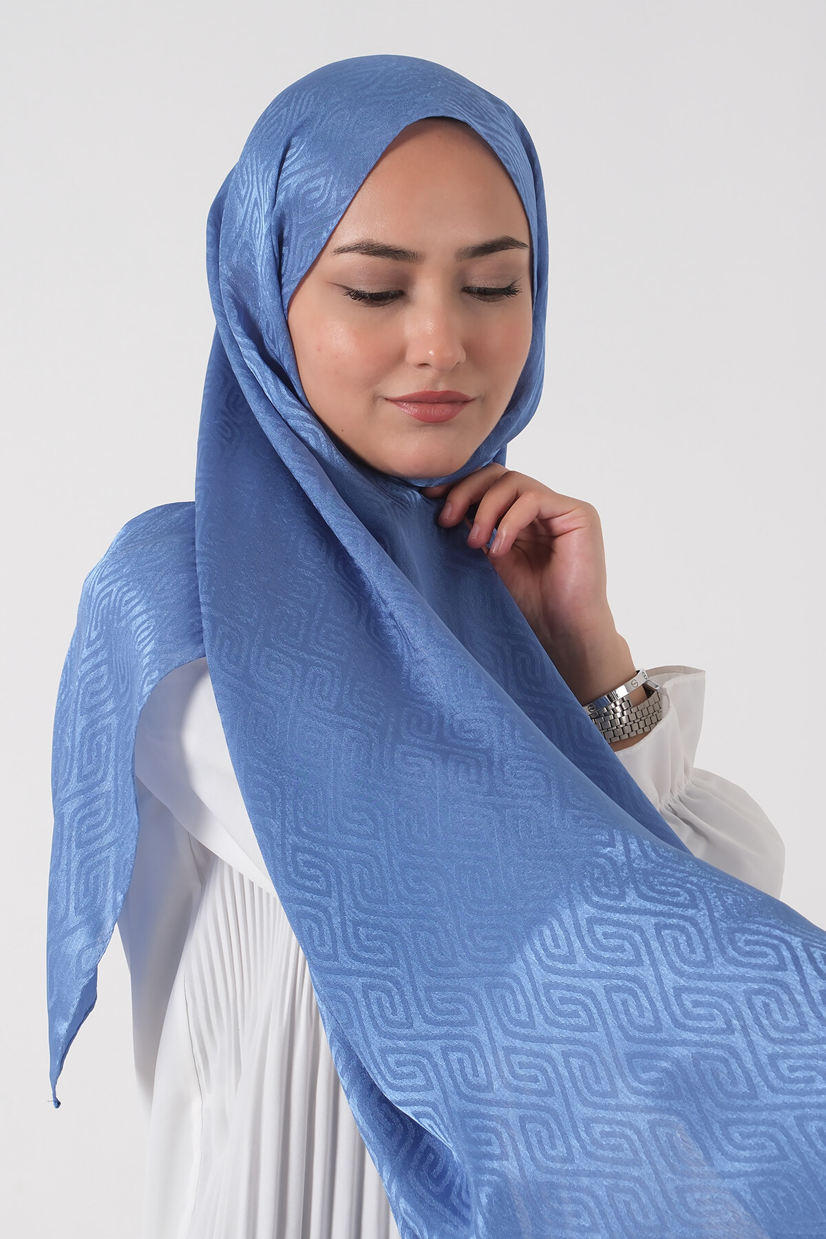 Mavi Masal Jakar Şal - harem