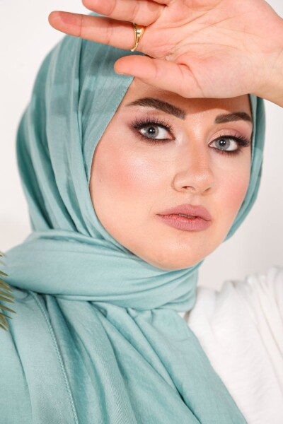 Minti Yeşili Amor Şal - 6