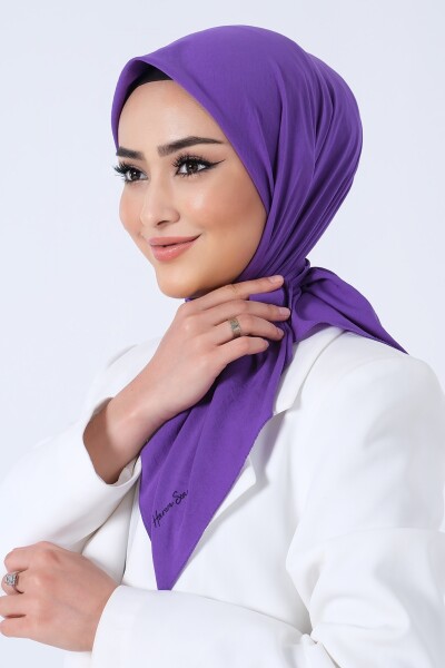 Mor Asya Eşarp - 3