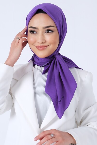 Mor Asya Eşarp - 4