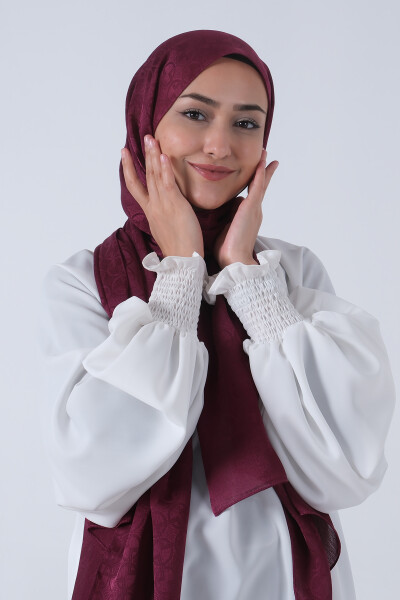 Mürdüm Beyza Jakar Şal - 1