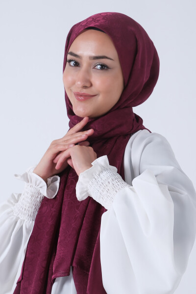 Mürdüm Beyza Jakar Şal - 2