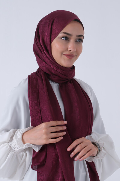 Mürdüm Beyza Jakar Şal - 6