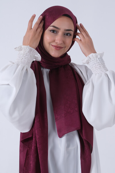 Mürdüm Beyza Jakar Şal - 4