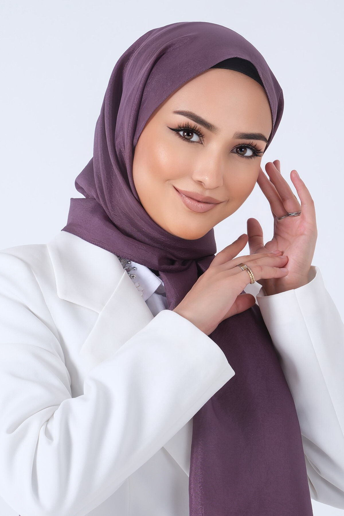 Mürdüm Brisa Vual Şal - harem