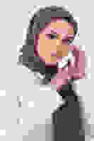 Mürdüm Brisa Vual Şal Mürdüm