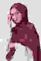 Mürdüm Nefes Jakar Şal Mürdüm