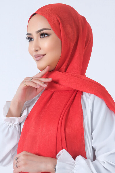 Oranj Ağaçkabuğu Şal - 3