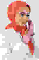 Oranj Asya Eşarp Oranj