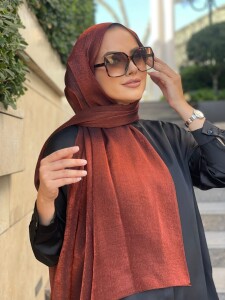 Oranj Işıltı Şal - harem