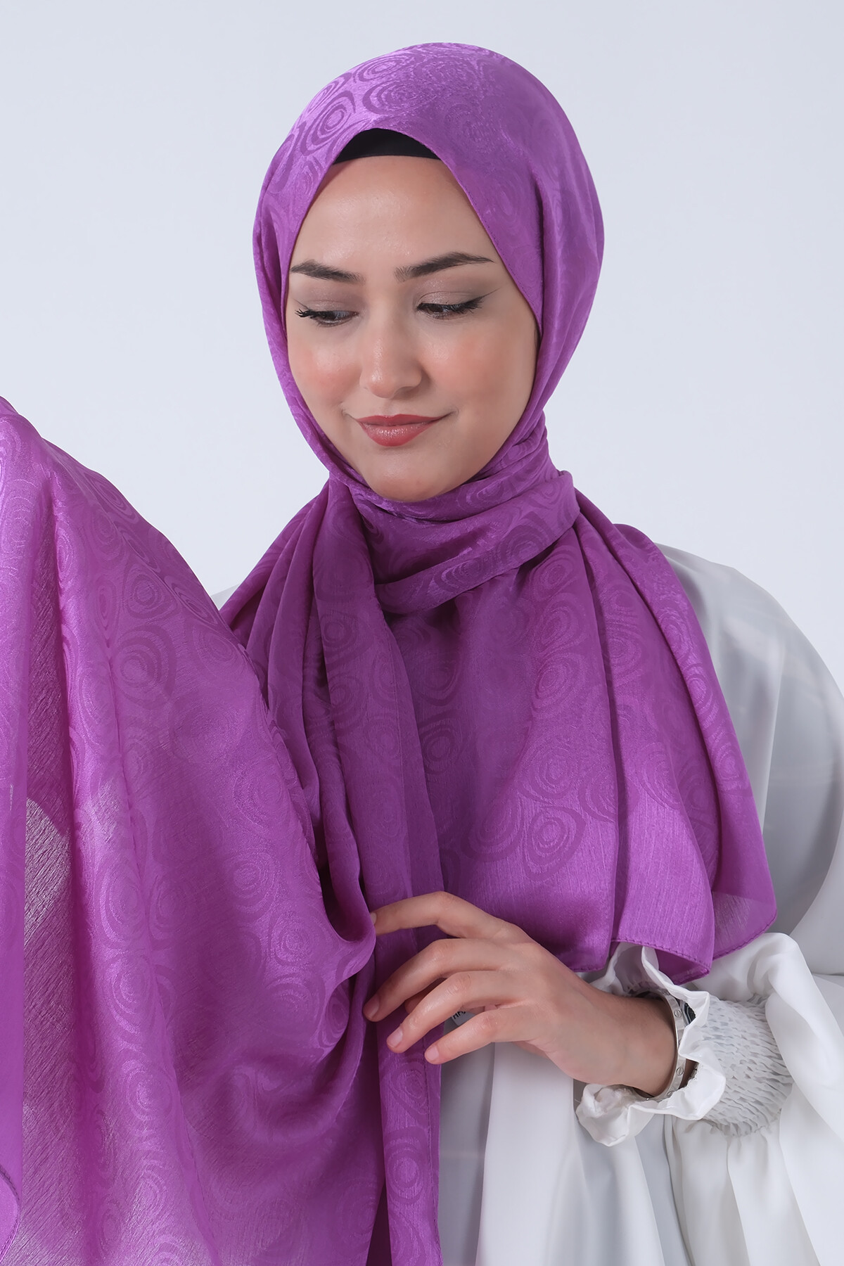 Orkide Nefes Jakar Şal - harem