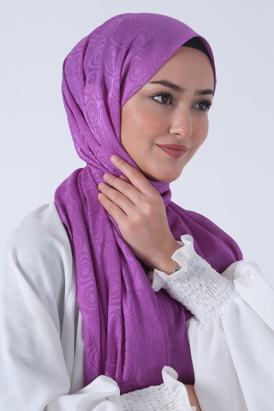 Orkide Nefes Jakar Şal - 3