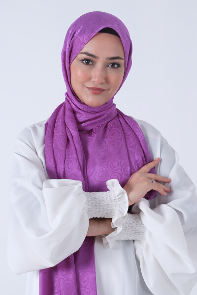 Orkide Nefes Jakar Şal - 4