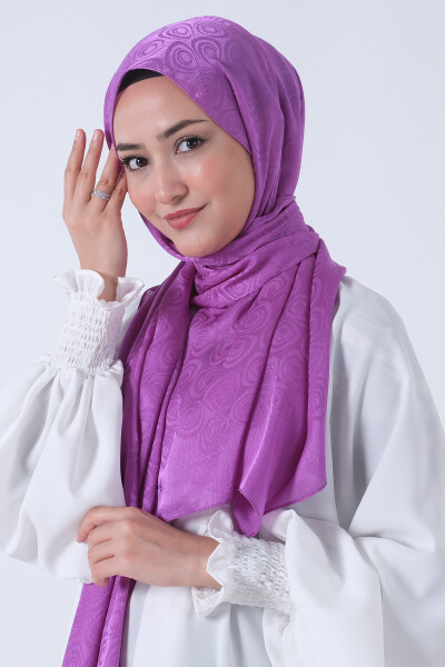 Orkide Nefes Jakar Şal - 5