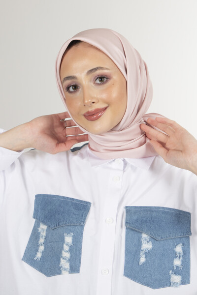 Pudra Twill Eşarp - 2