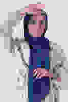 Saks Beyza Jakar Şal Saks