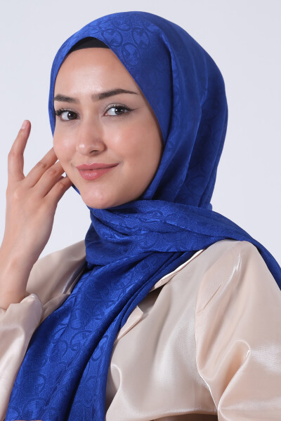 Saks Beyza Jakar Şal - 4