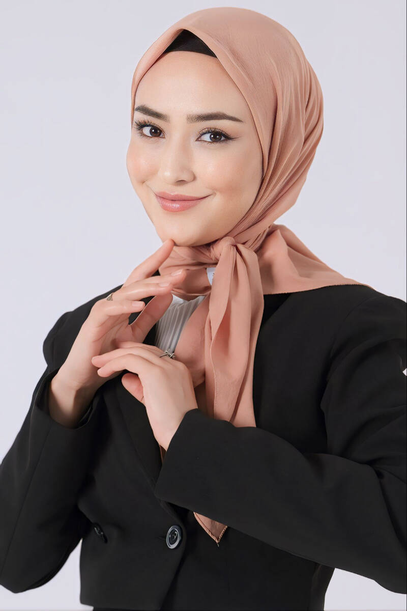 Şeftali Asya Eşarp