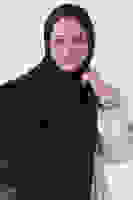 Siyah Ahsen Jakar Şal Siyah