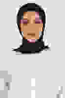 Siyah Amor Eşarp Siyah