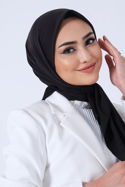 Siyah Asya Eşarp - 1