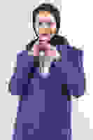 Siyah Brisa Vual Eşarp Siyah