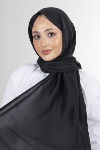 Siyah Brisa Vual Şal - harem