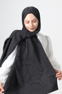 Siyah Diamond Hüma Şal - harem