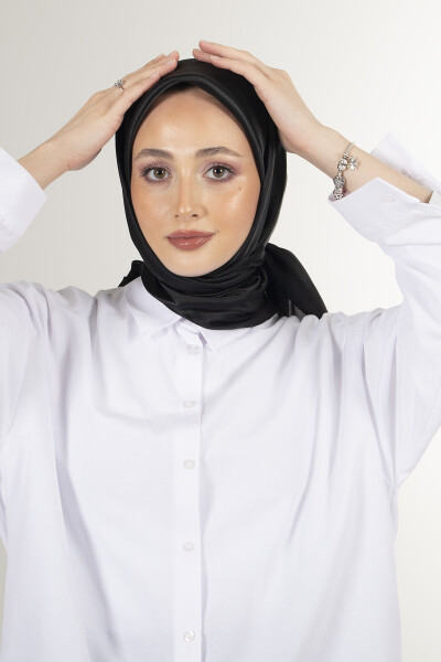 Siyah Elmas Eşarp - 3