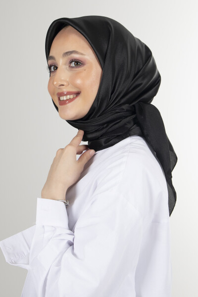 Siyah Elmas Eşarp - 7
