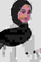 Siyah Janjan Şal Siyah