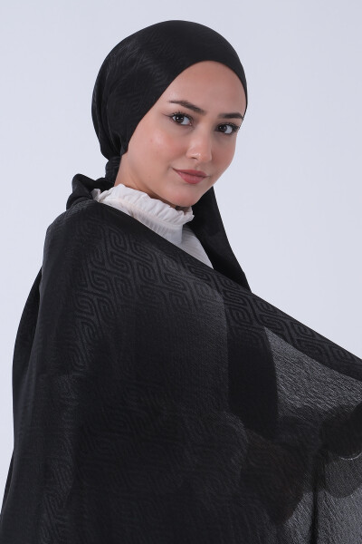 Siyah Masal Jakar Şal - 5
