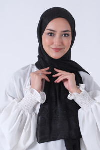 Siyah Nefes Jakar Şal - harem