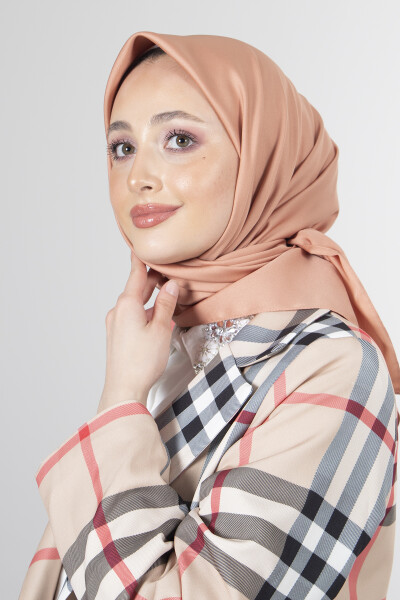 Soğan Kabuğu Twill Eşarp - 6