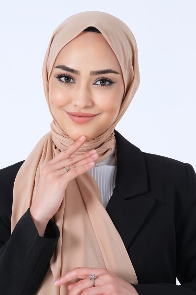 Sütlü Kahve Asya Şal - 3