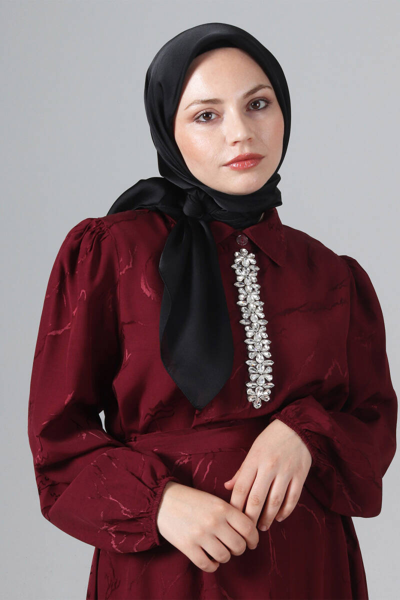 V-1 Como Saten Eşarp