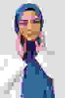 V-12 Kristal Saten Şal V-12