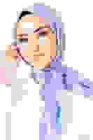 V-13 Kristal Saten Eşarp V-13