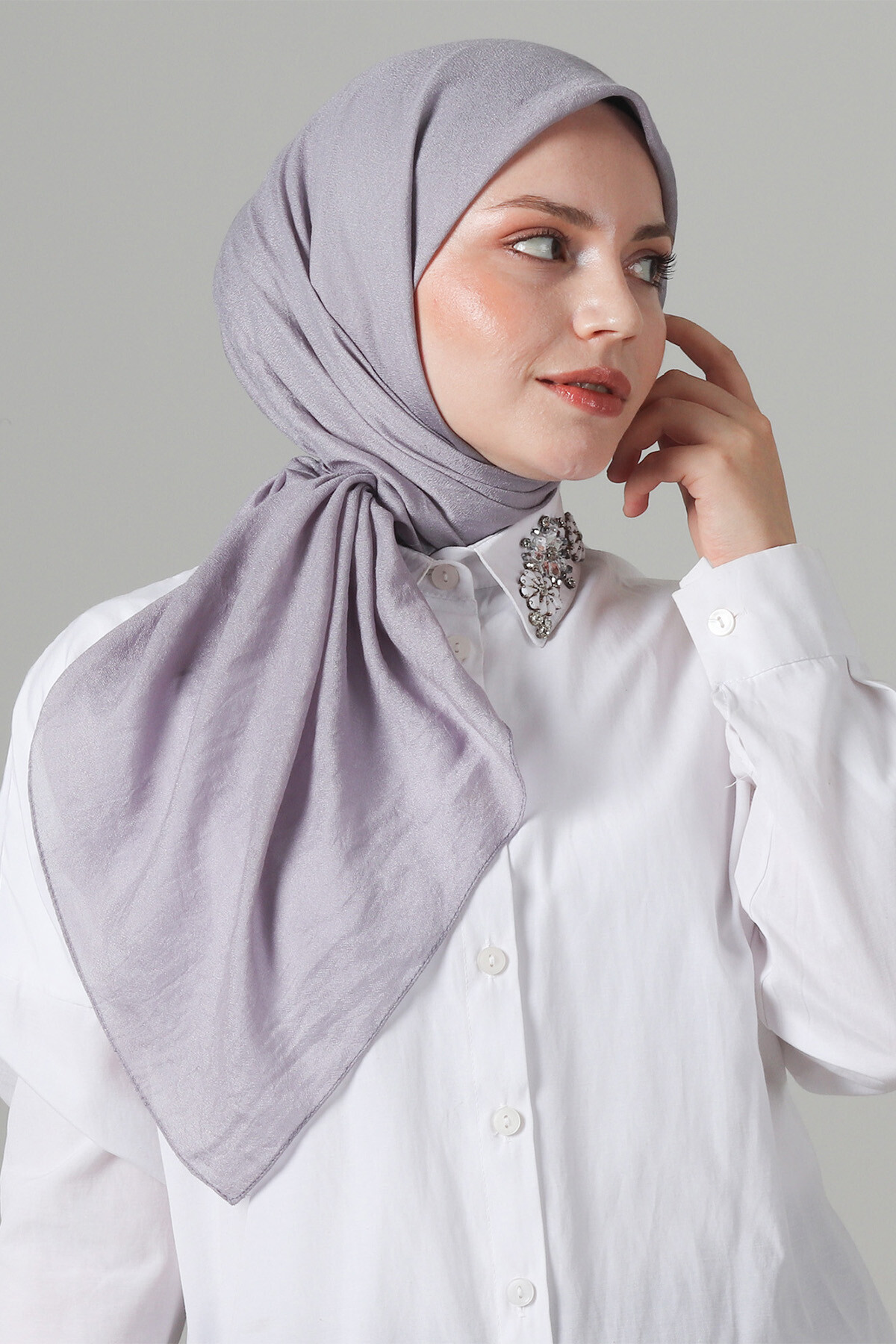 V-16 Brisa Coton Eşarp - harem