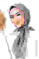 V-17 Kristal Saten Eşarp V-17