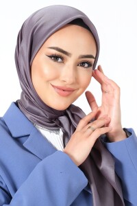 V-18 Kristal Saten Eşarp - harem