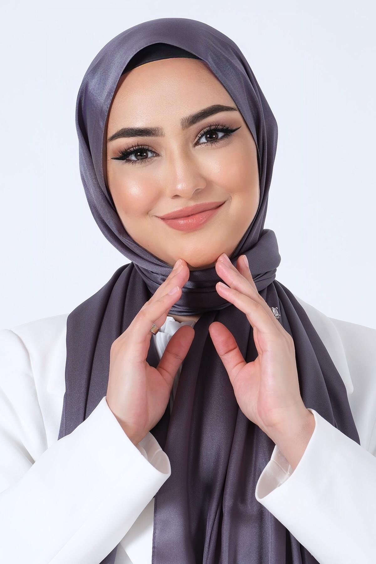 V-18 Kristal Saten Şal - harem