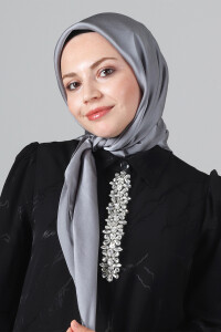 V-19 Como Saten Eşarp 